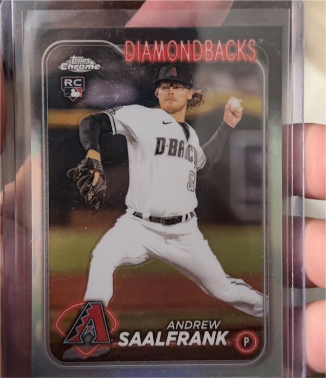 2024 Topps Chrome #178 Andrew Saalfrank — front