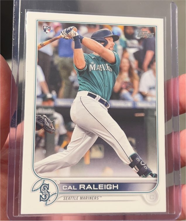 2022 Topps Series 1 #277 Cal Raleigh Rookie Card — front