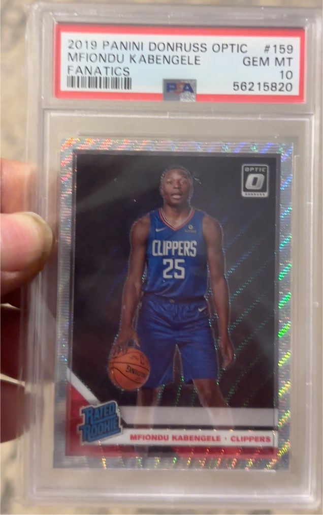 2019 Panini Donruss Optic #159 Mfiondu Kabengele — front