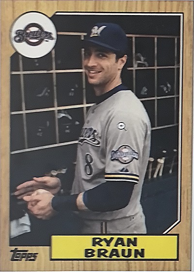 2012 Topps 1987 Topps Minis #TM-1 Ryan Braun — front