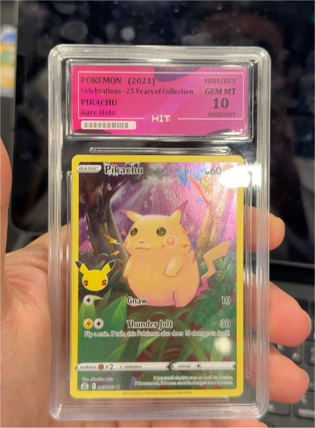 2021 Pokémon Celebrations #005 Pikachu — front