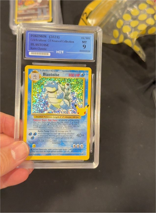 2021 Pokémon Celebrations Classic Collection #2 Blastoise — front