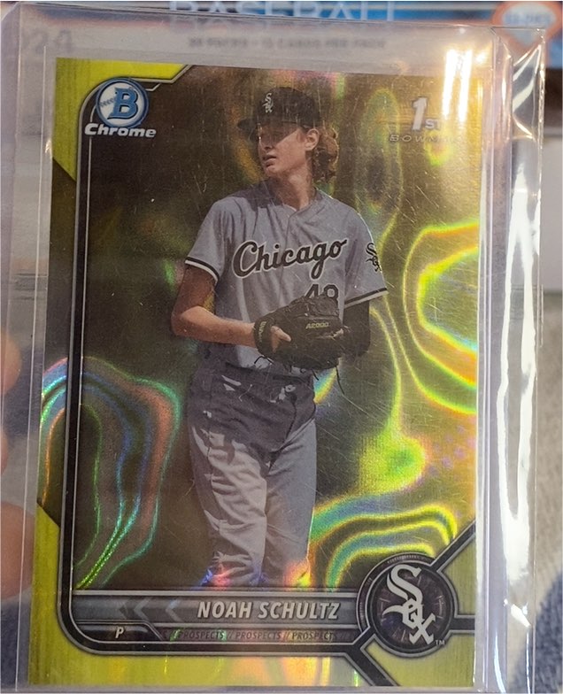 2022 Bowman Draft Chrome #BDC-56 Noah Schultz — front