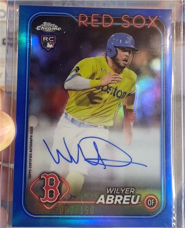 2024 Topps Chrome #RA-WA Wilyer Abreu — front