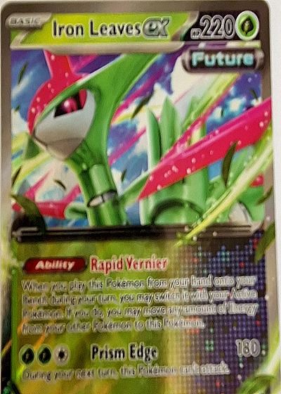 2024 Pokémon Iron Leaves ex #025/162 — front