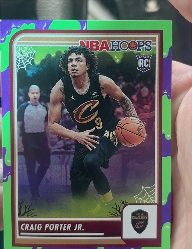2023-24 Panini NBA Haunted Hoops #65 Craig Porter Jr. RC — front
