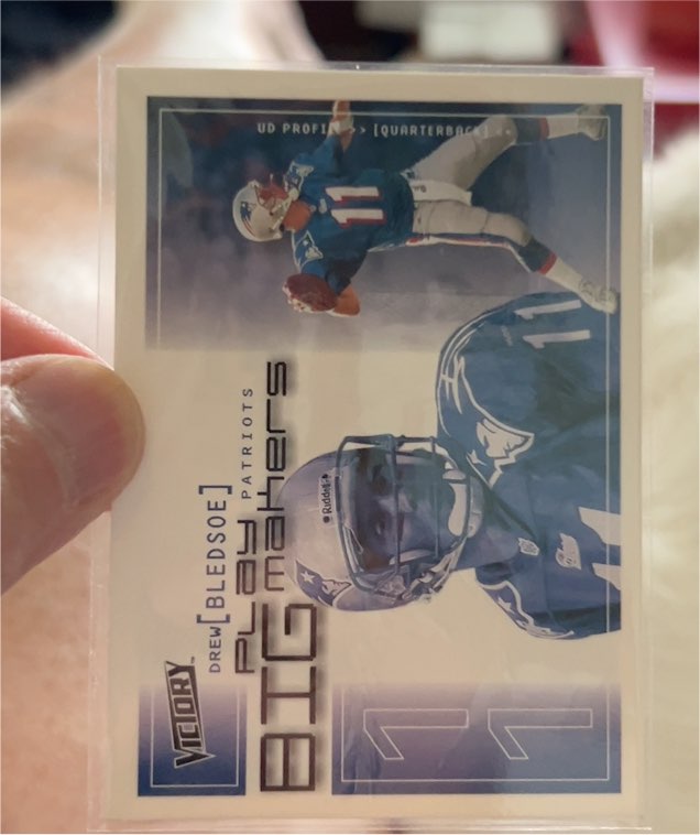 2000 Upper Deck Victory #261 Drew Bledsoe — front