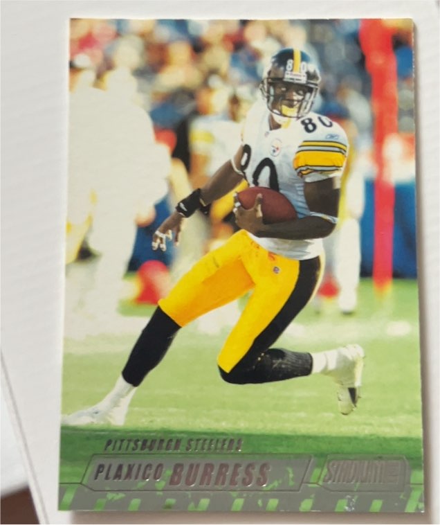 2002 Topps Stadium Club #71 Plaxico Burress — front