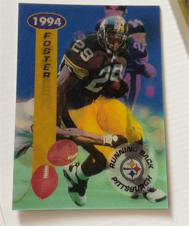1994 Sportflics #103 Barry Foster — front