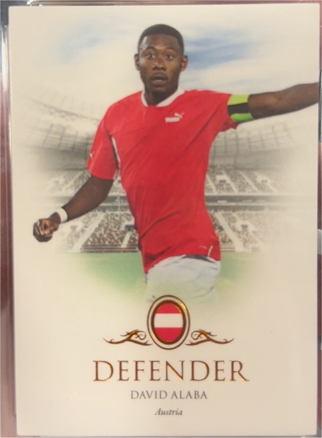 2023 Futera Unique #6 David Alaba — front
