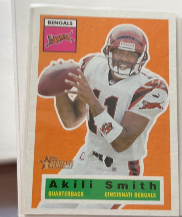 2001 Topps Heritage #103 Akili Smith — front