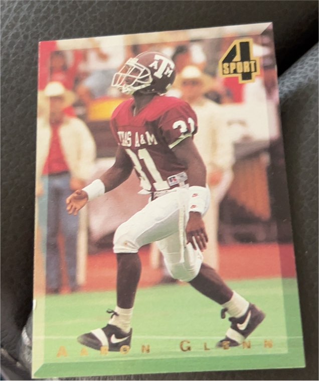1994 Classic Four Sport #62 Aaron Glenn — front