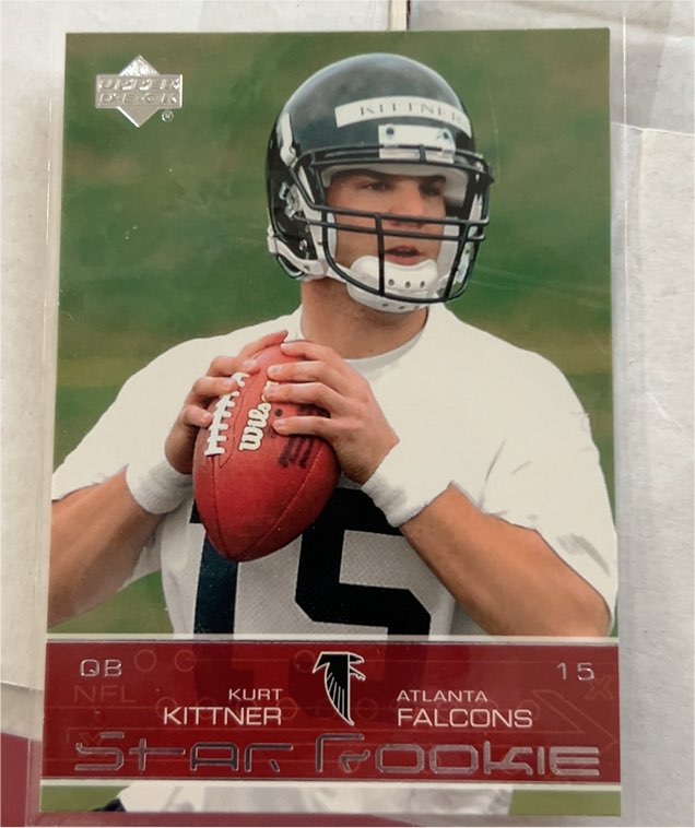 2002 Upper Deck #218 Kurt Kittner — front