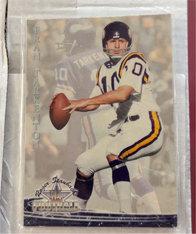 1994 Ted Williams #34 Fran Tarkenton — front