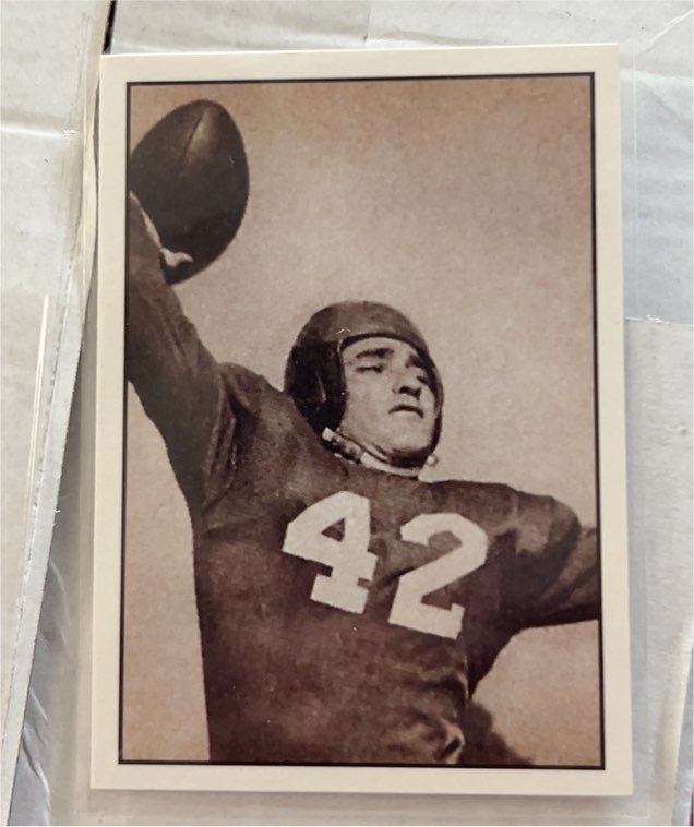 1948 Bowman #12 Charley Conerly — front