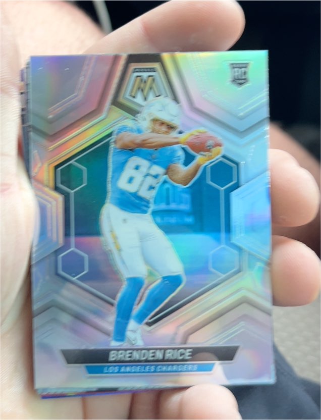 2024 Panini Mosaic #399 Brenden Rice — front