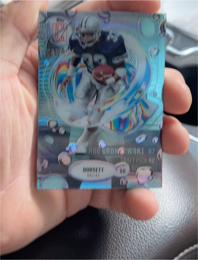 2024 Topps Signature Class #F-20 Tony Dorsett Fluidity Acetate — front