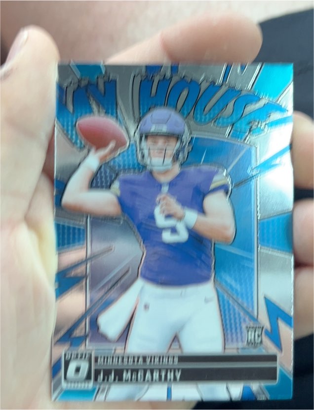 2024 Panini Donruss Optic #6 J.J. McCarthy My House — front