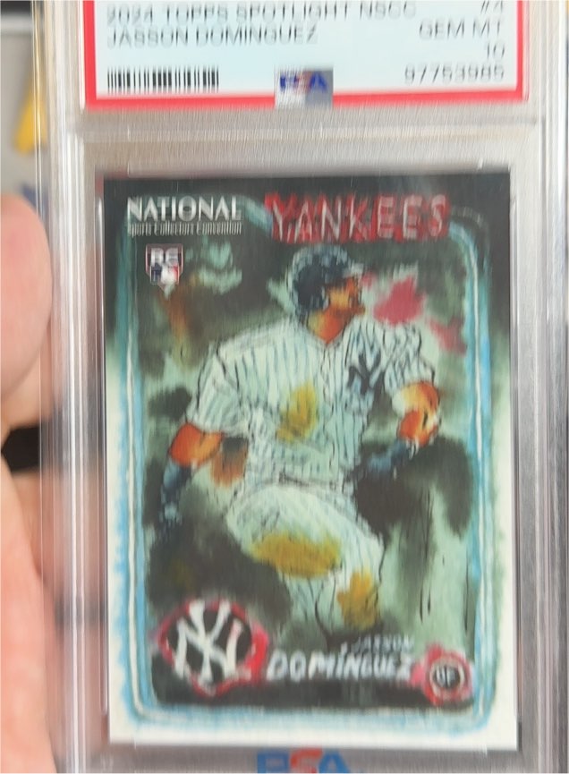 2024 Topps Spotlight #21 Jasson Dominguez — front