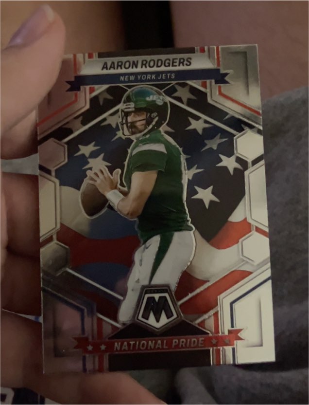 2023 Panini Mosaic #253 Aaron Rodgers — front