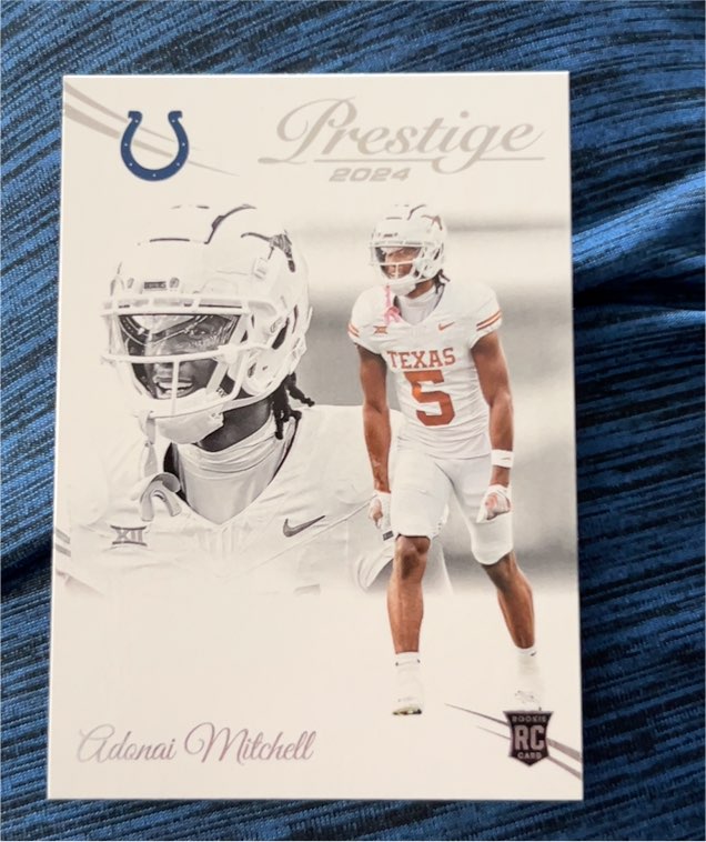 2024 Panini Prestige #325 Adonai Mitchell — front