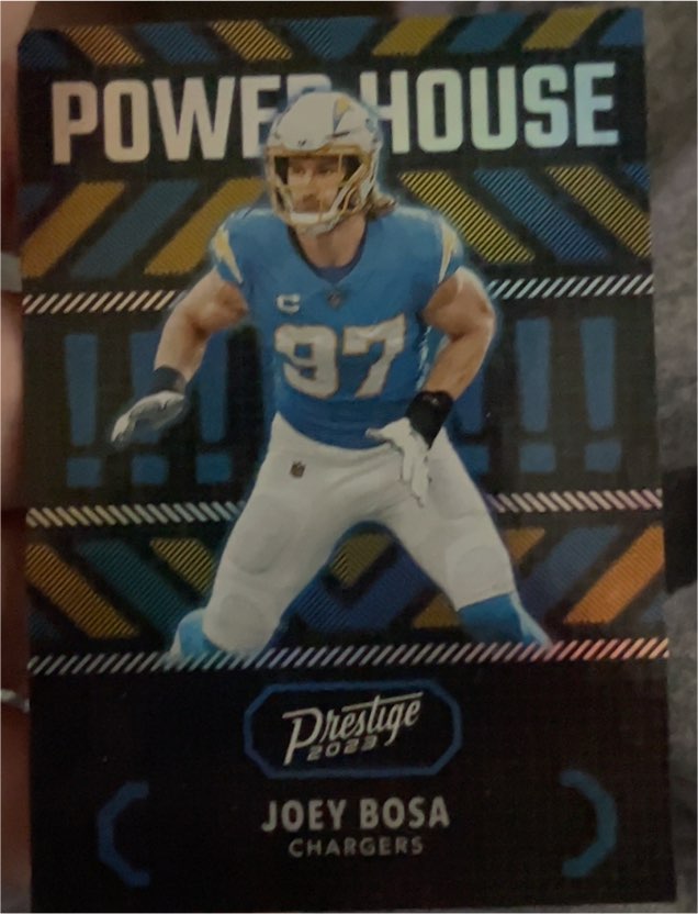 2023 Panini Prestige #PH-19 Joey Bosa Power House — front