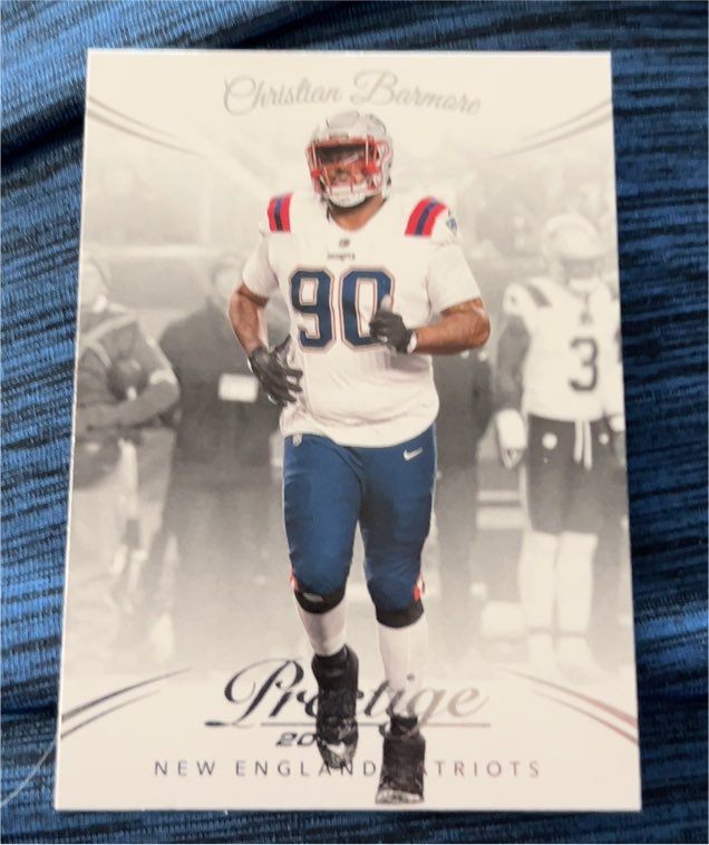 2024 Panini Prestige #206 Christian Barmore — front