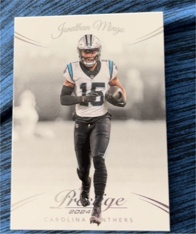 2024 Panini Prestige #42 Jonathan Mingo — front