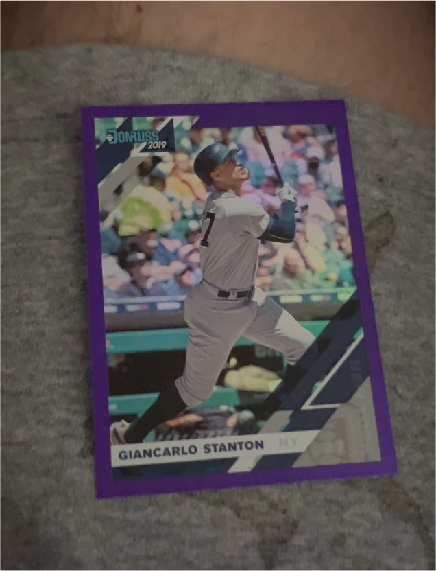 2019 Donruss #99 Giancarlo Stanton — front