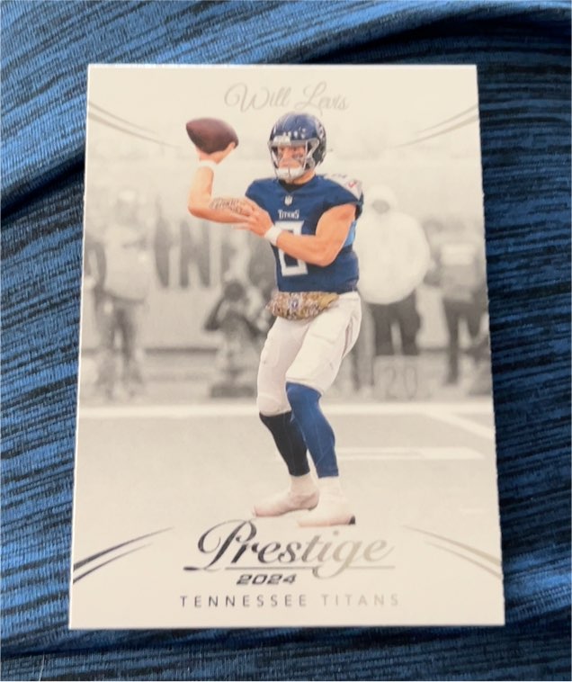 2024 Panini Prestige #285 Will Levis — front
