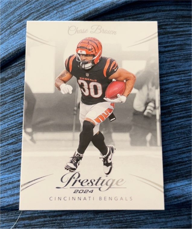 2024 Panini Prestige #60 Chase Brown — front