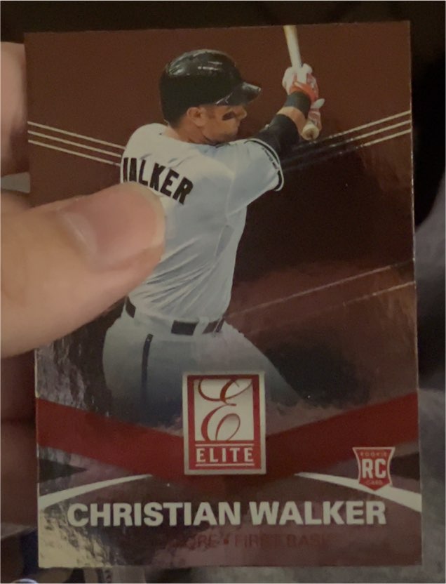 2015 Panini Elite 21st Century #159 Christian Walker — front