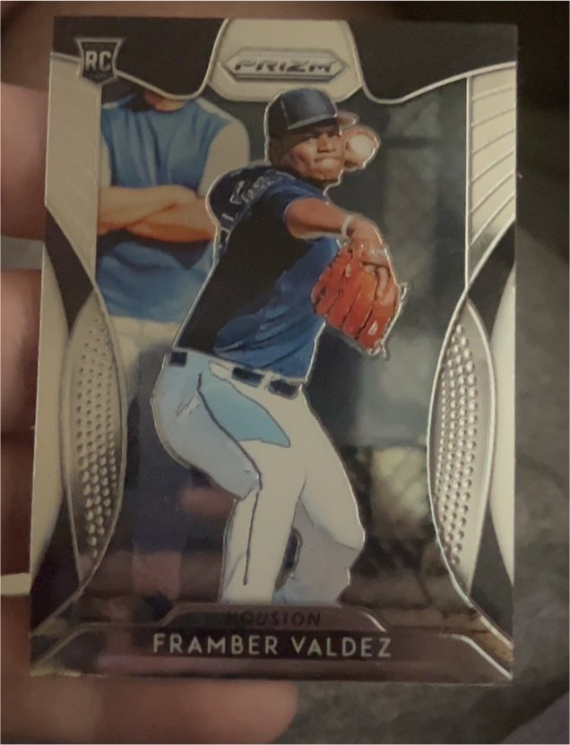 2019 Panini Prizm #82 Framber Valdez — front