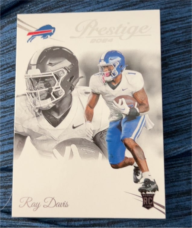 2024 Panini Prestige #387 Ray Davis — front
