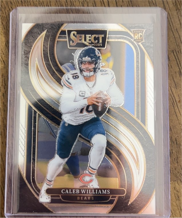 2024 Panini Select Premier Level #114 Caleb Williams — front