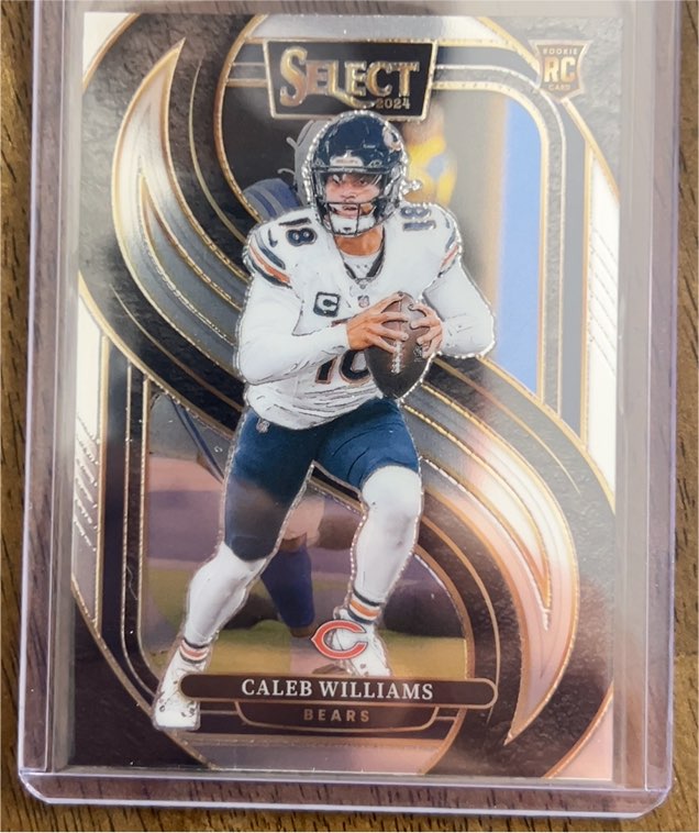 2024 Panini Select #114 Caleb Williams Premier Level Rookie — front