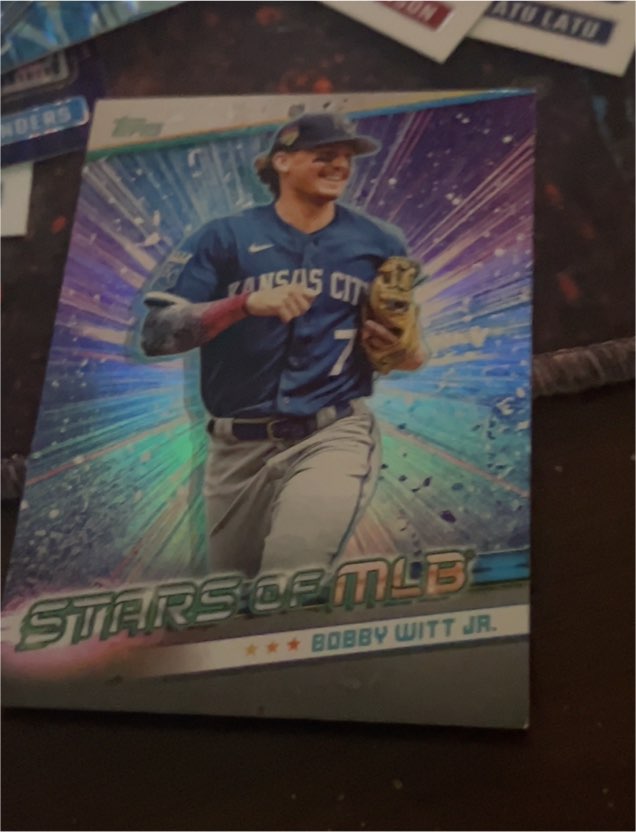 2024 Topps Stars of MLB #SMLB-17 Bobby Witt Jr. — front