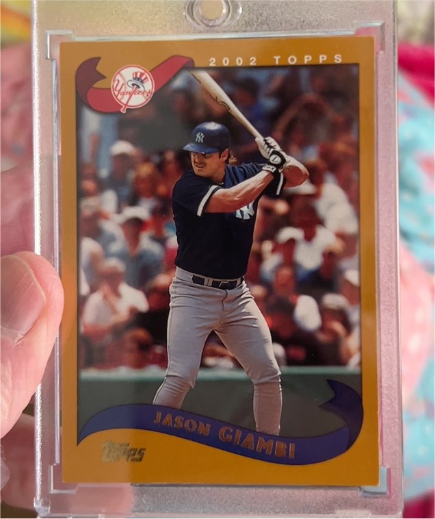 2002 Topps #620 Jason Giambi — front