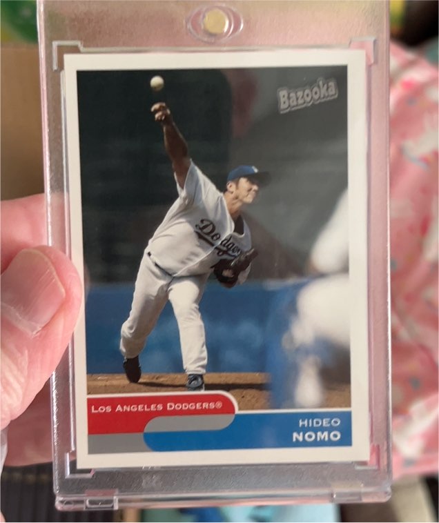 2004 Topps Bazooka Hideo Nomo — front