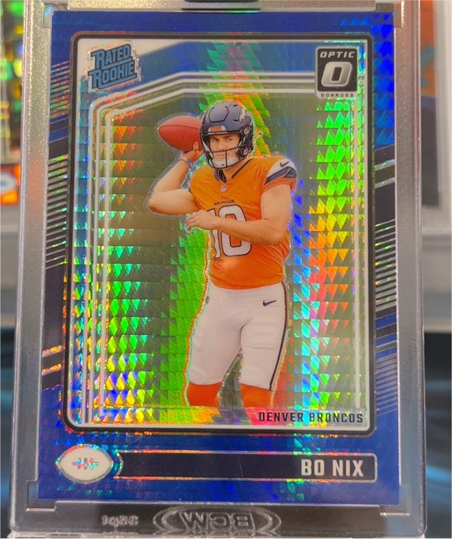 2024 Donruss Optic #209 Bo Nix — front