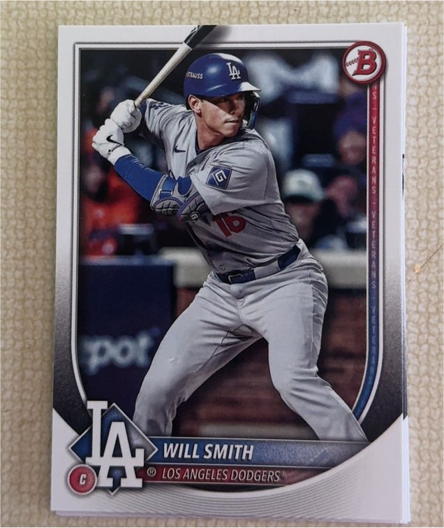 2025 Bowman #62 Will Smith — front