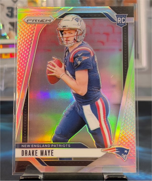 2024 Panini Prizm #329 Drake Maye — front