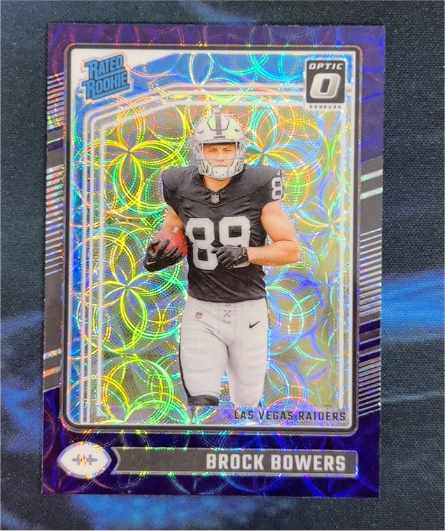 2024 Panini Donruss Optic #215 Brock Bowers — front