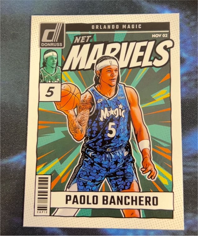 2024-25 Donruss #4 Paolo Banchero Net Marvels — front