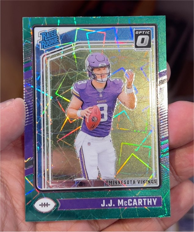 2024 Panini Donruss Optic #235 J.J. McCarthy — front