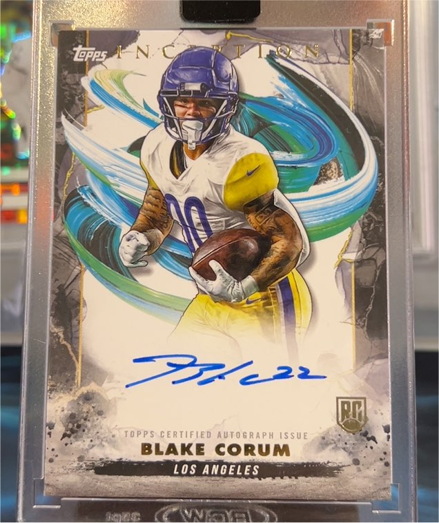 2024 Topps Inception #RA-BC Blake Corum — front