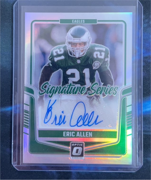2024 Donruss Optic Signature Series #SSH-EAN Eric Allen — front