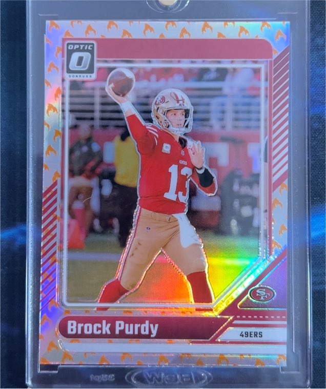 2024 Donruss Optic #170 Brock Purdy — front