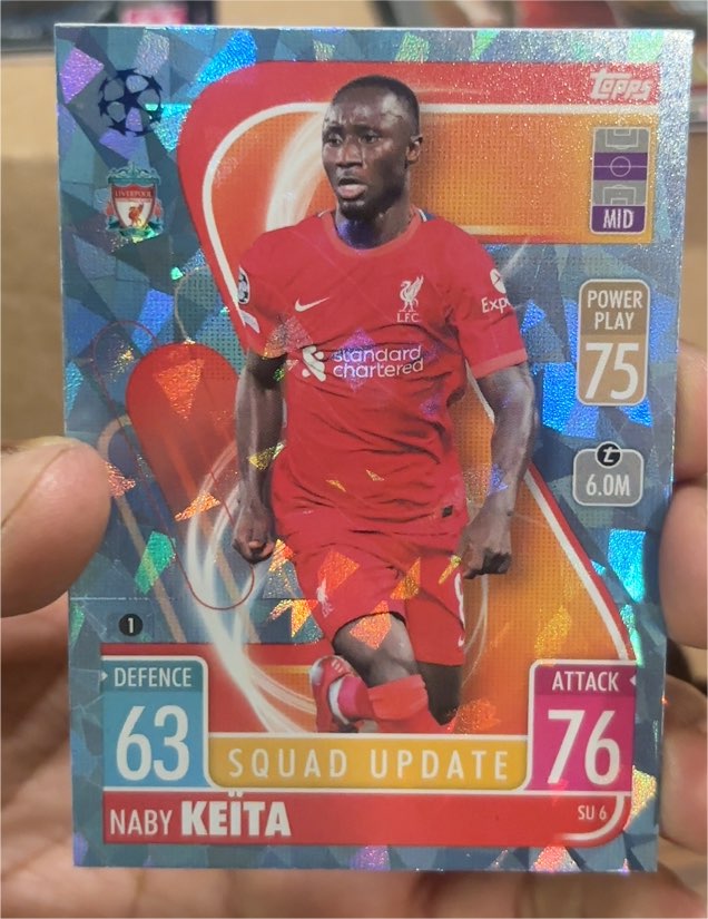 2021 Topps Match Attax Squad Update #SU6 Naby Keita — front