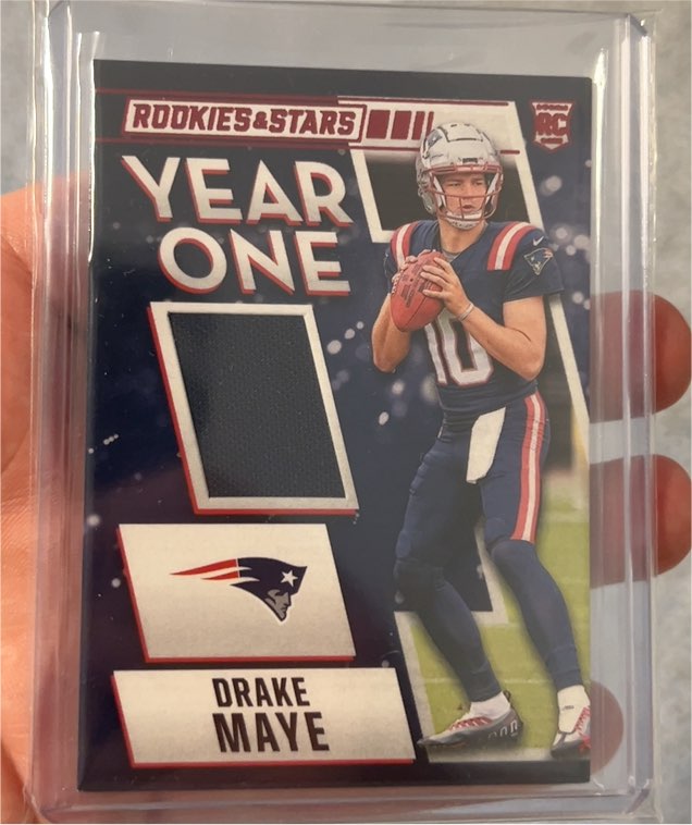 2024 Panini Rookies & Stars Year One #YODME Drake Maye — front